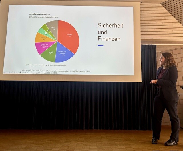 "Zwischen Krieg, autoritären Tendenzen und Trump'scher Handelspolitik" – zum KSR-Seminar mit Nina Schläfli