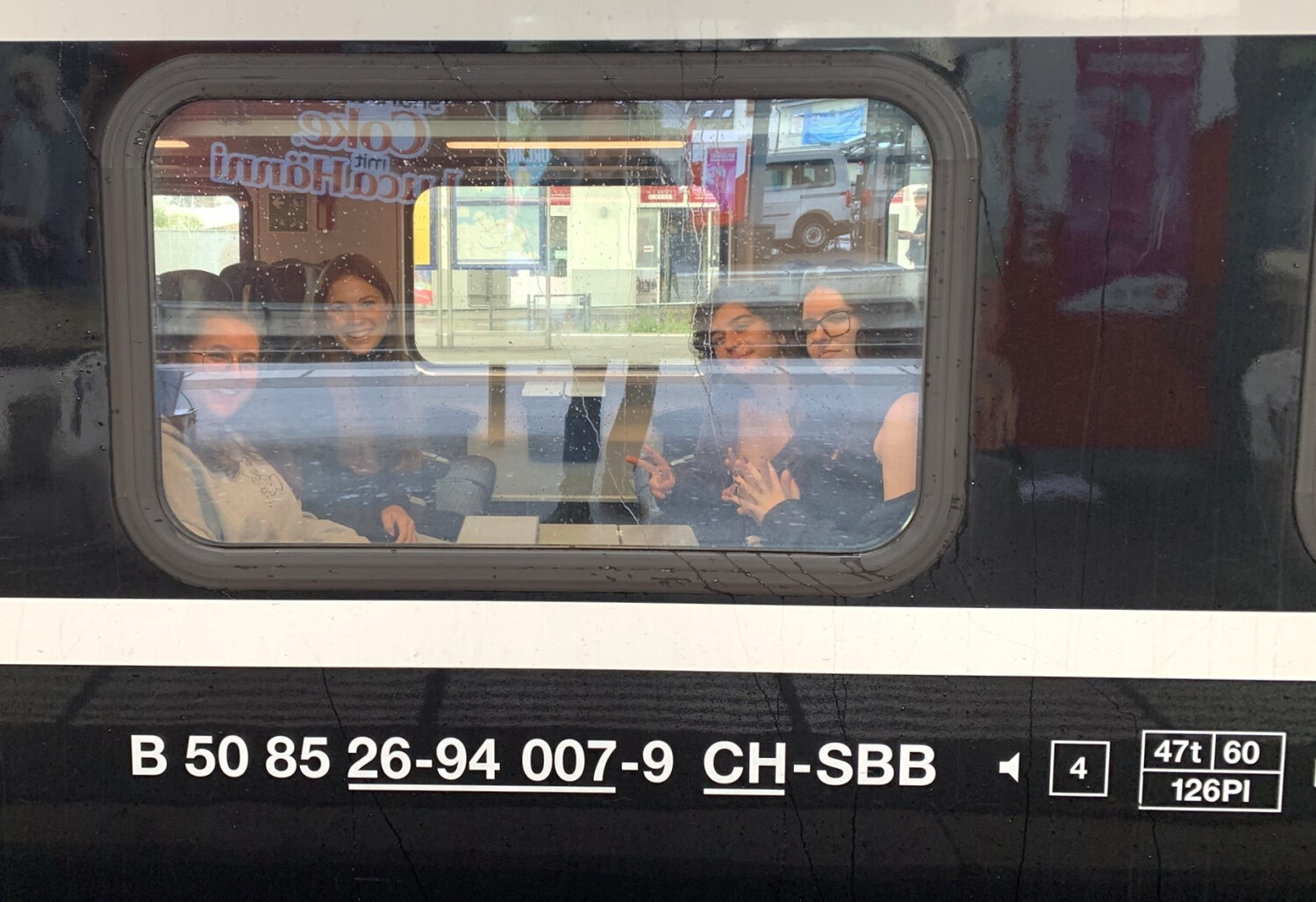 Ein Zugsabteil als ausserschulischer Lernort
