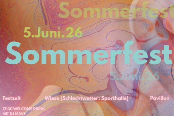 Einladung zum KSR-Sommerfest am 5. Juni 2026, 17:30 - 23.15 Uhr